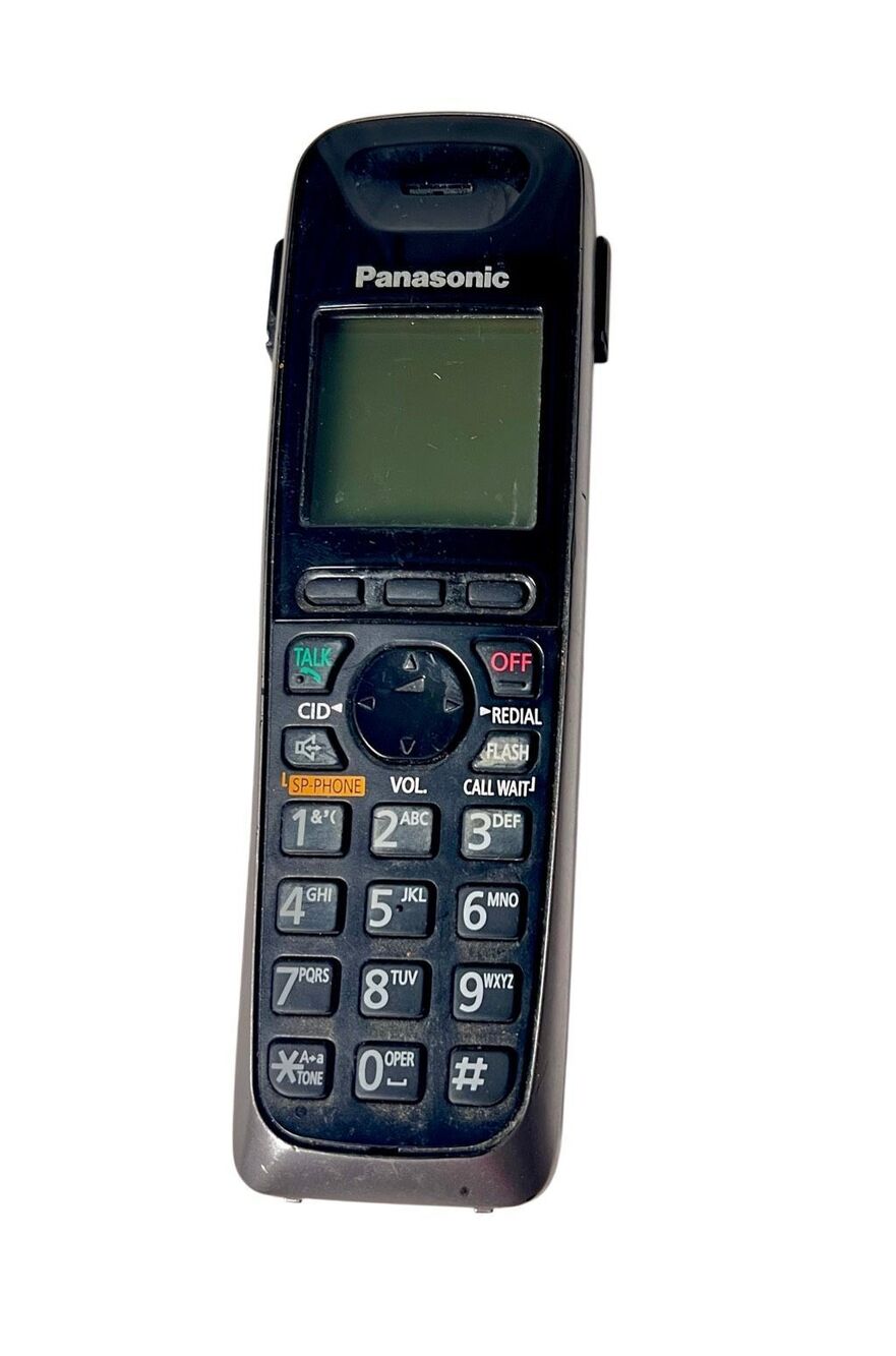 Panasonic KX-TGA660B Black Digital LCD Screen Accessory Replacement Handset
